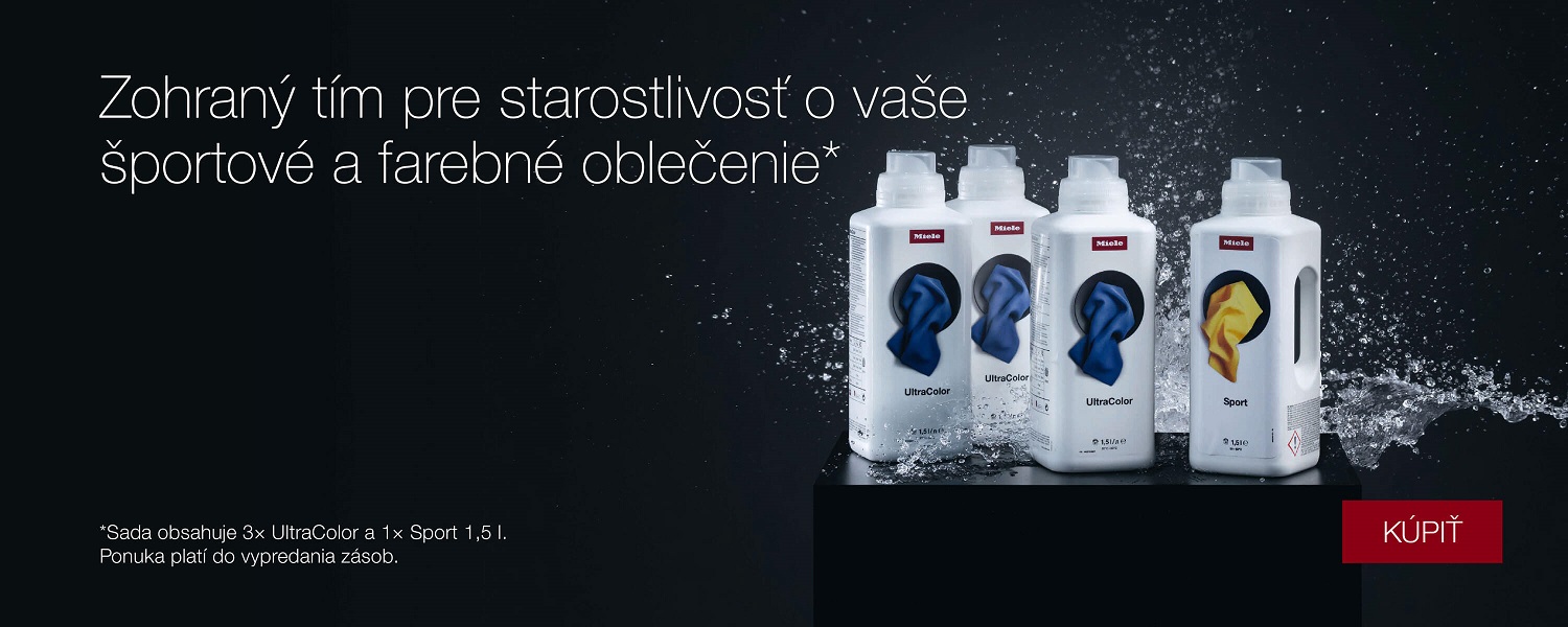 Zohraný tím pre starostlivosť o vaše športové a farebné oblečenie